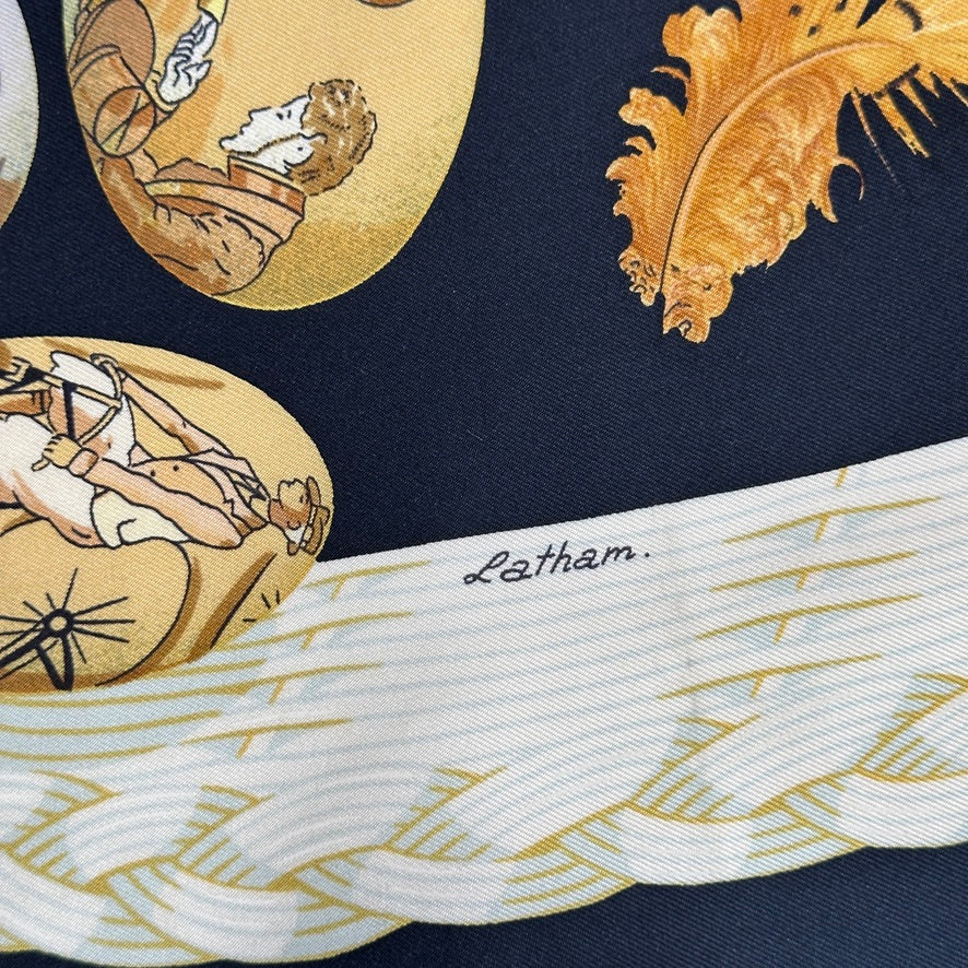 Couvée d'Hermès - FOULARD HERMES 90 cm