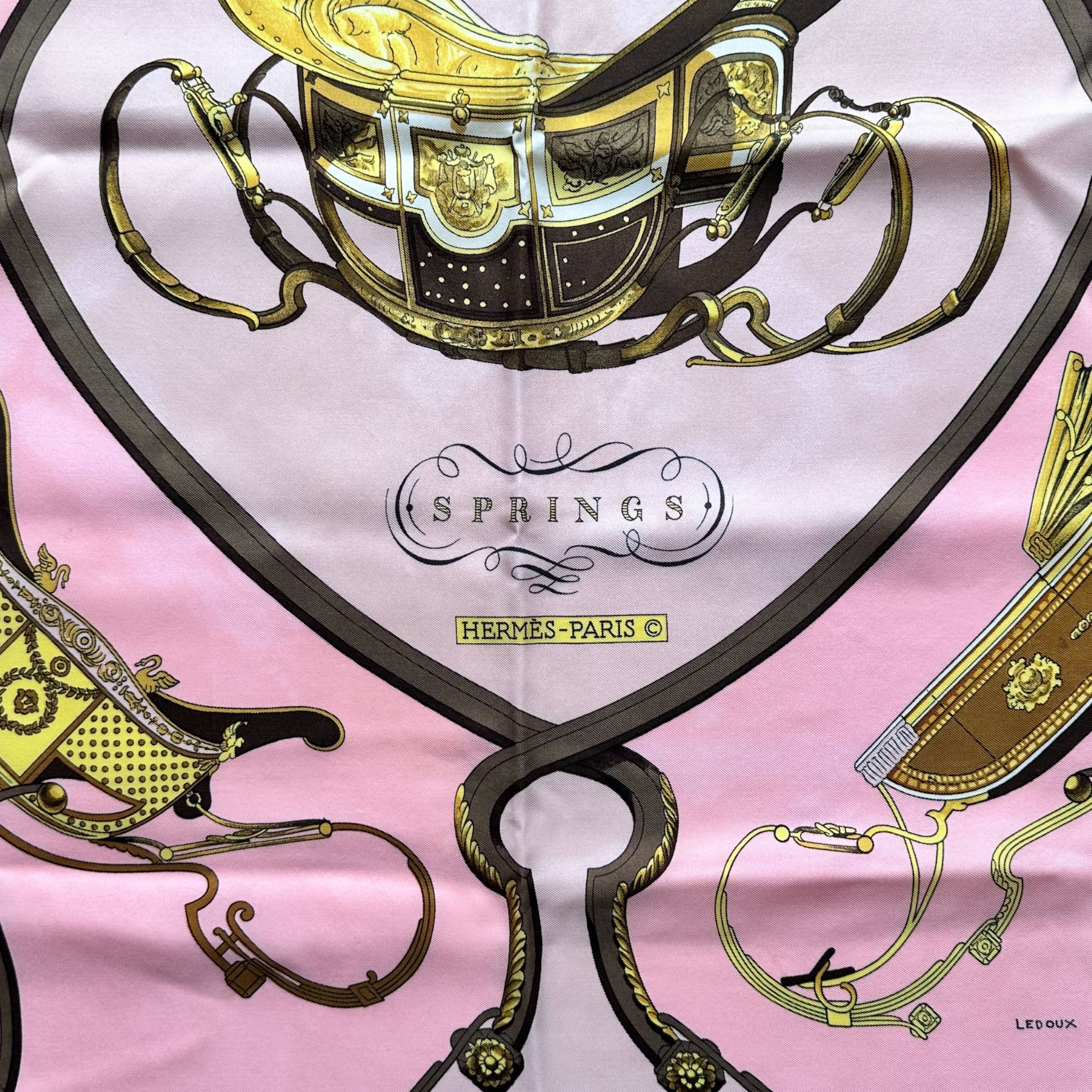 Springs - HERMES 90 CM SQUARE SCARF