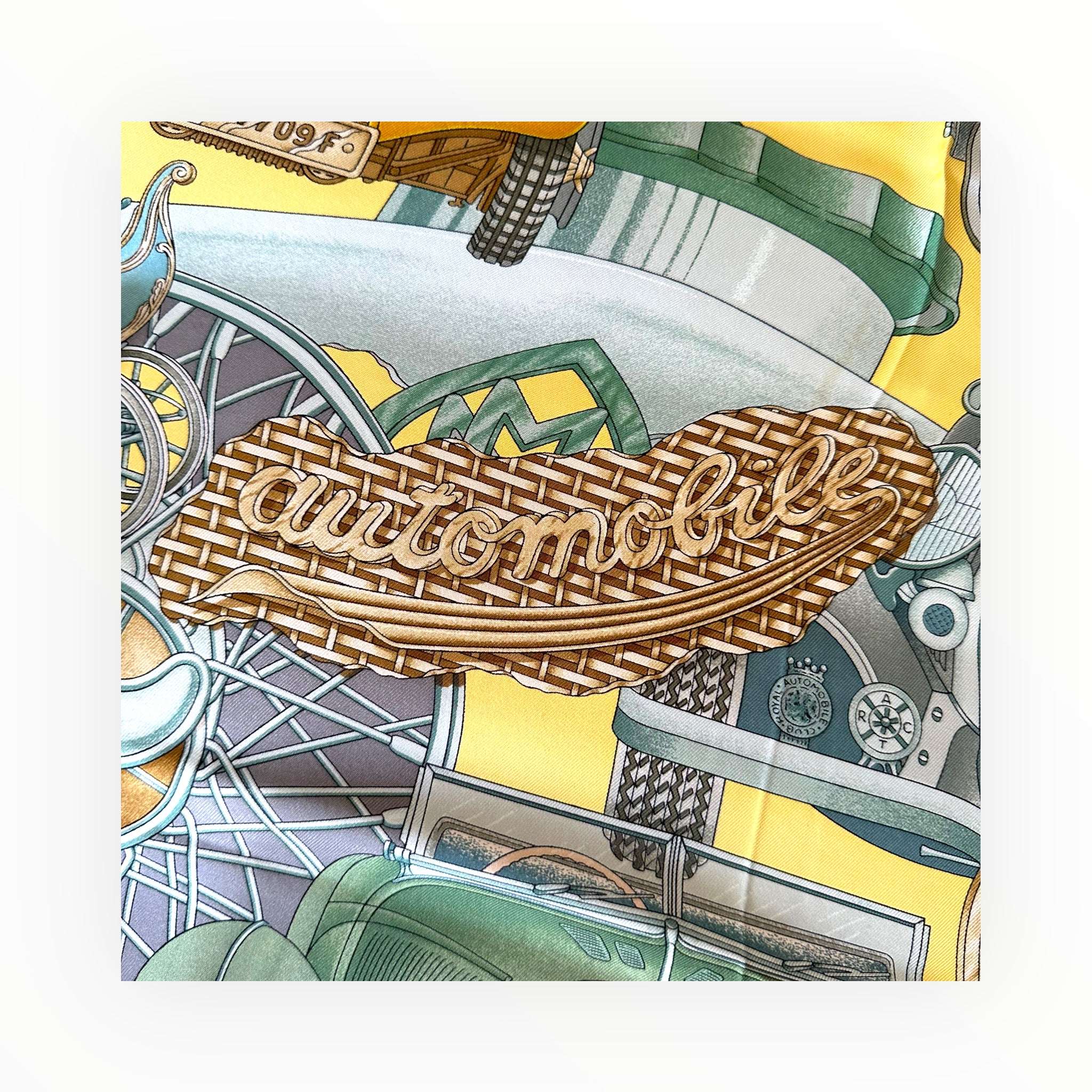 Automobile - Hermes scarf 90cm