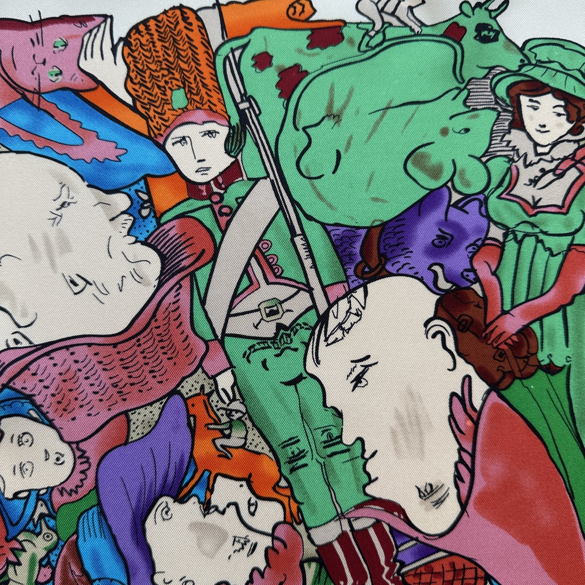 Metamorphoses of Hermes - HERMES SCARF 90 CM