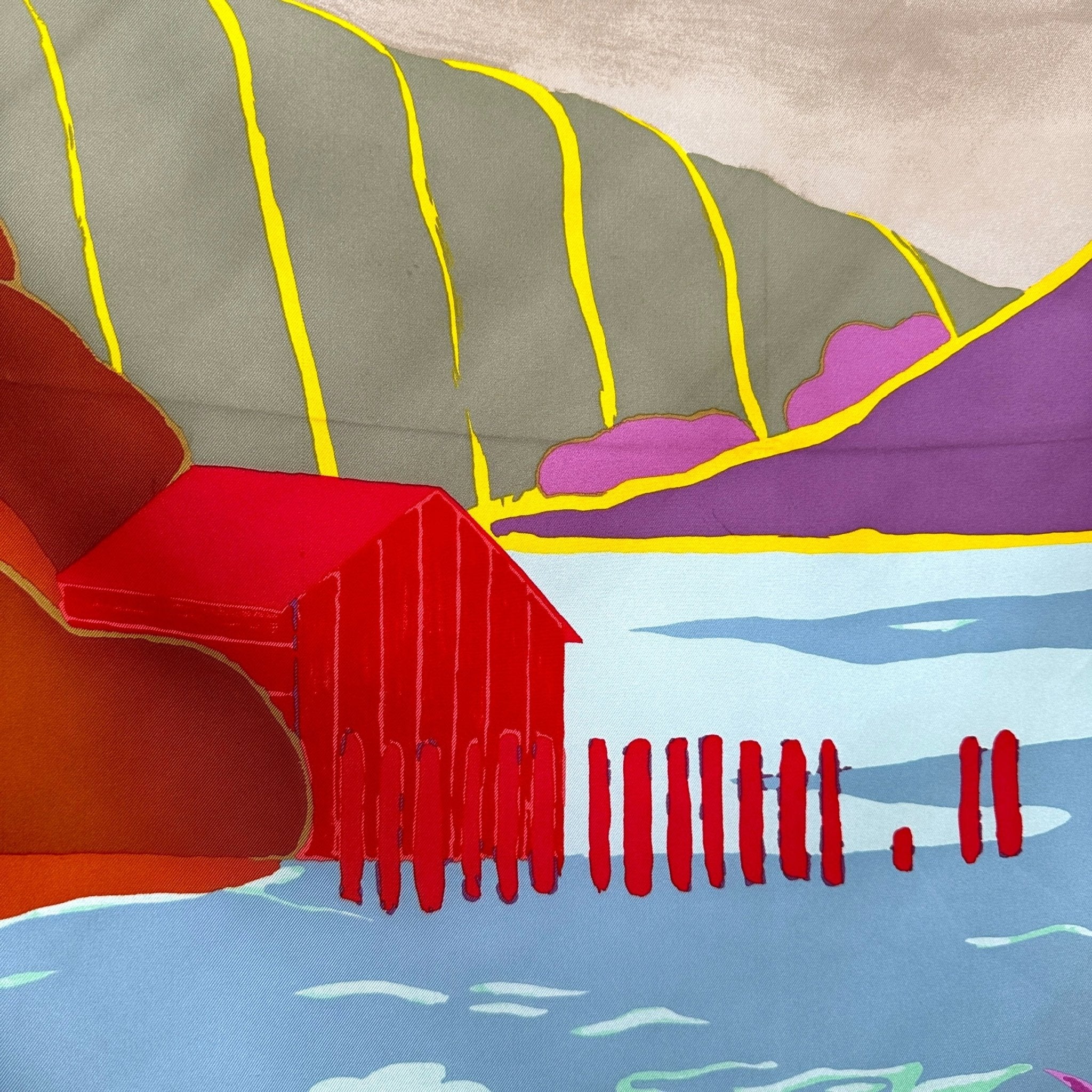 Au bout du monde - FOULARD CARRE HERMES 90CM - Carré Society