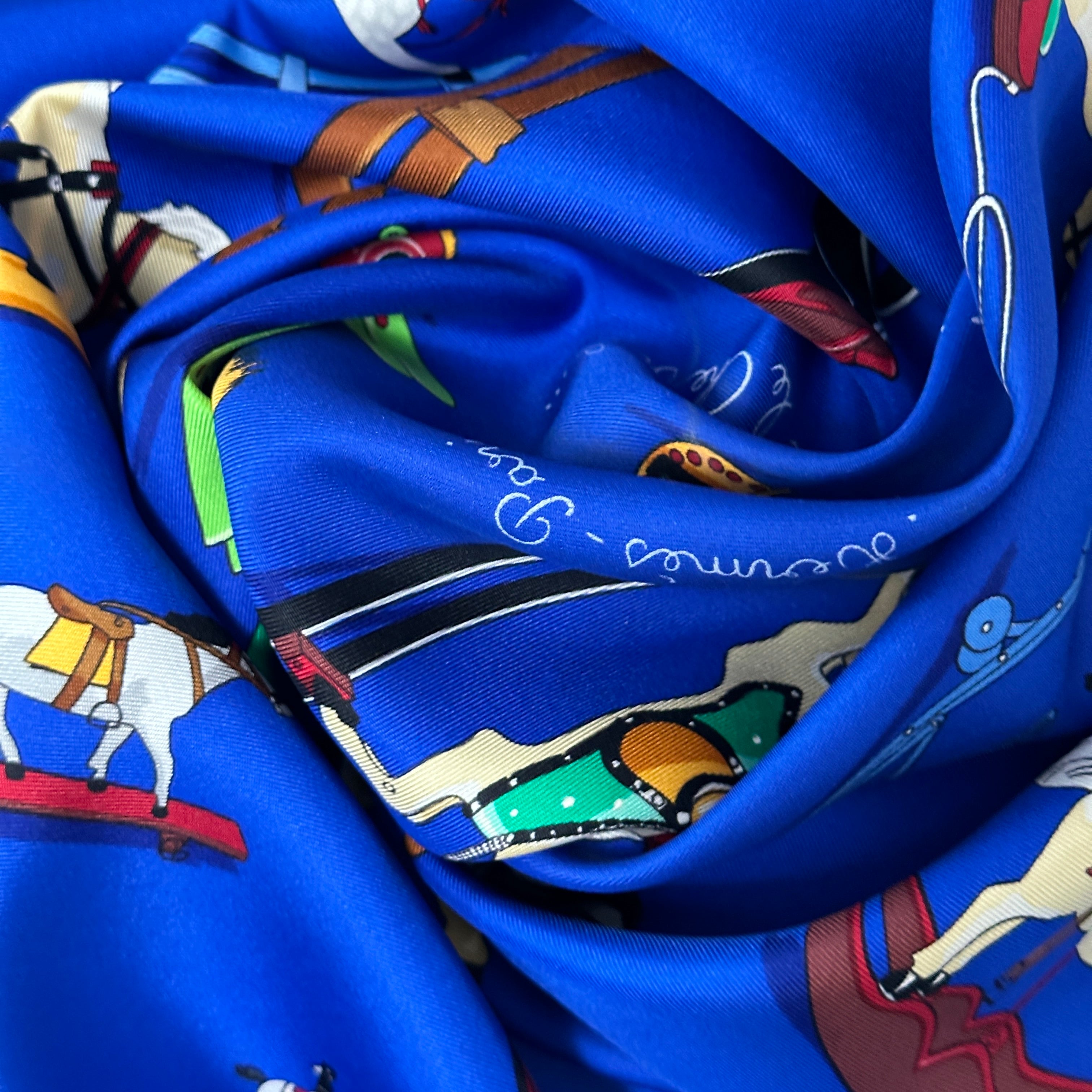 Tell me about the horse - HERMES SCARF 90CM