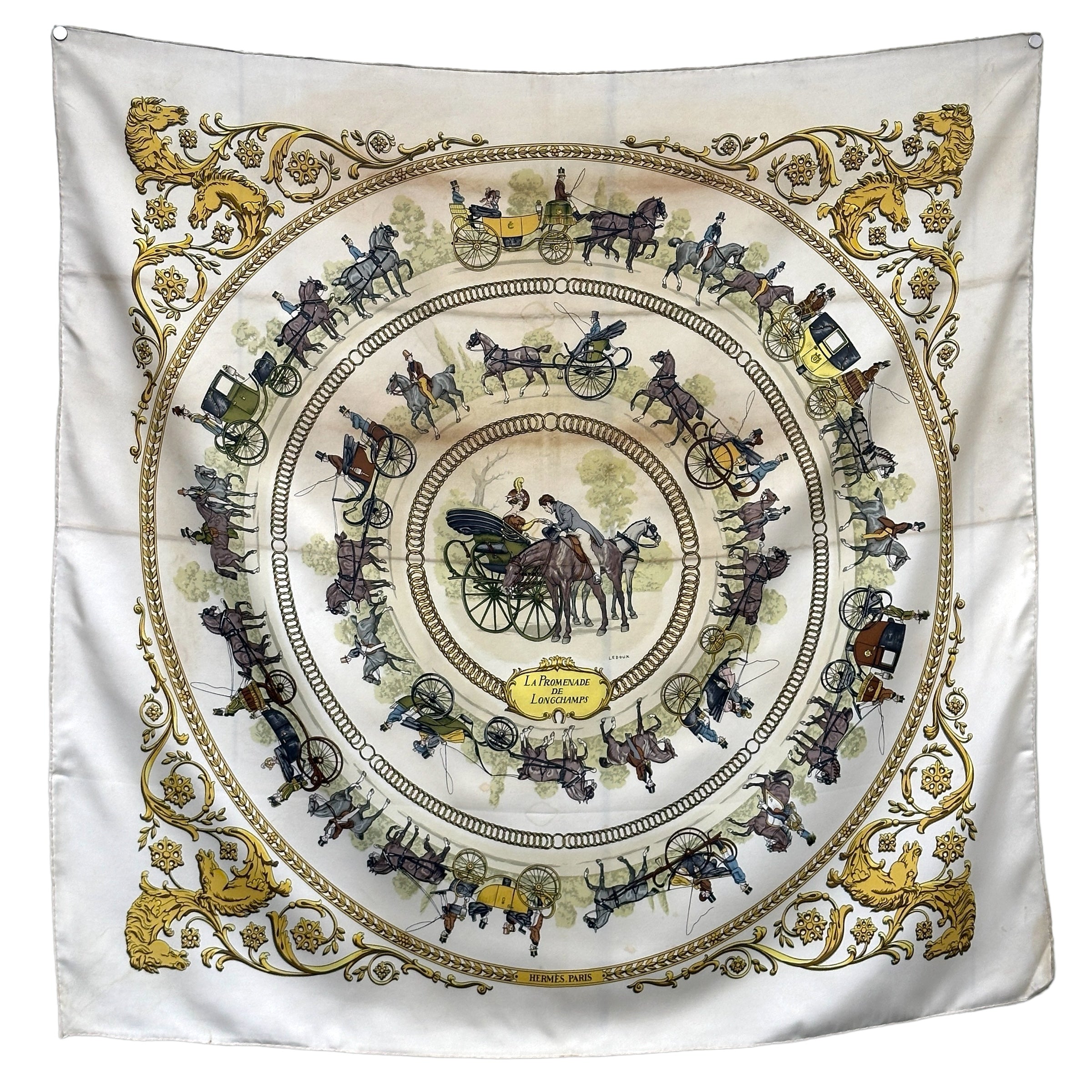 foulard-hermes-promenade-de-longchamp-blanc