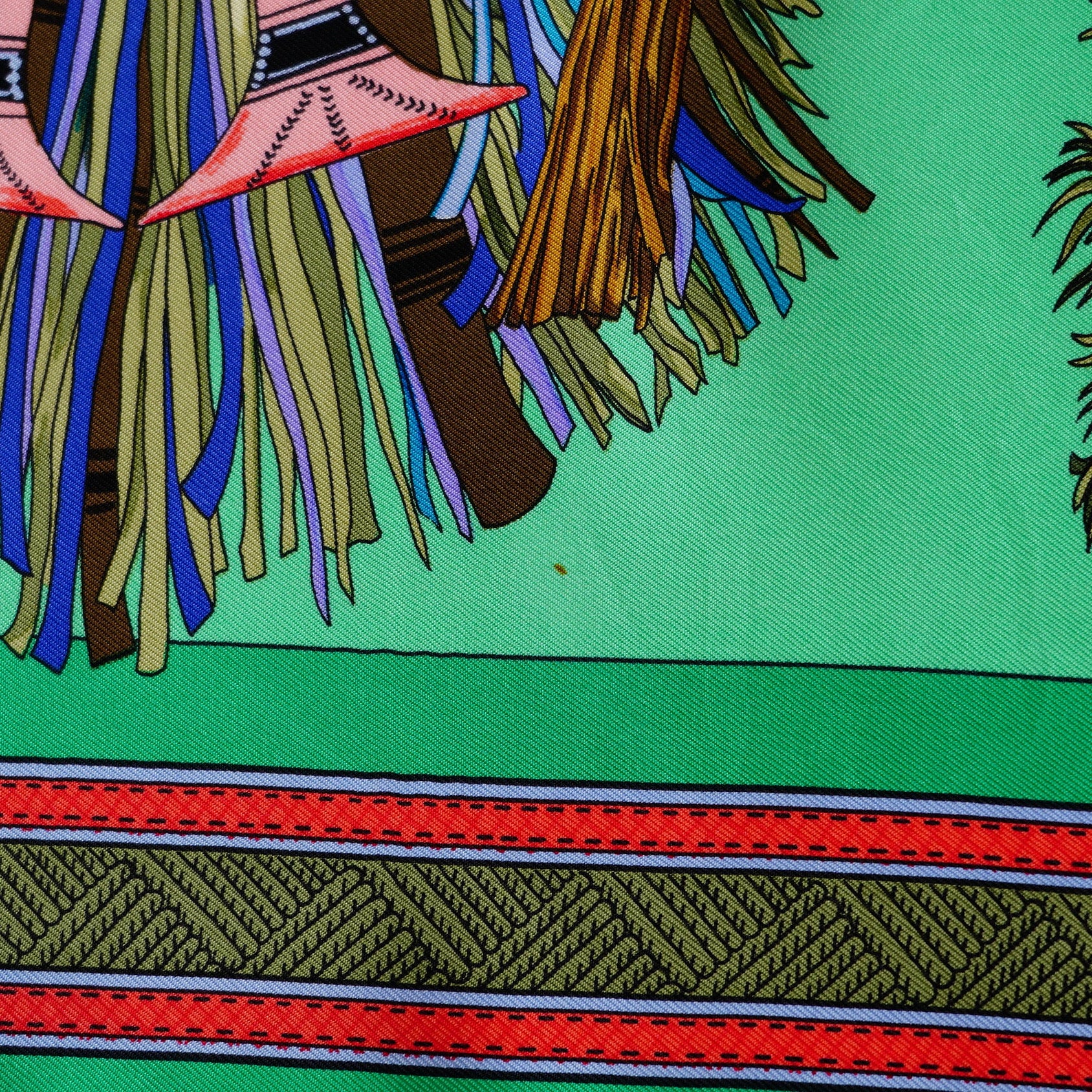 Carré Hermès - Cuirs du désert - Françoise de la Perrière