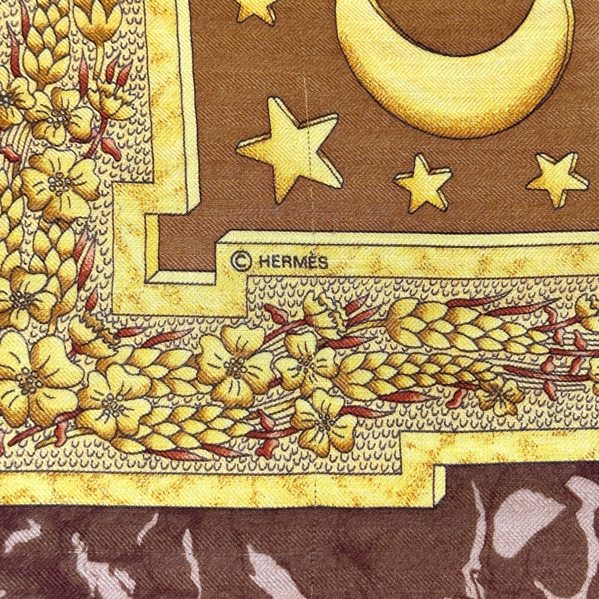 zoom sur le logo du copyright Hermès