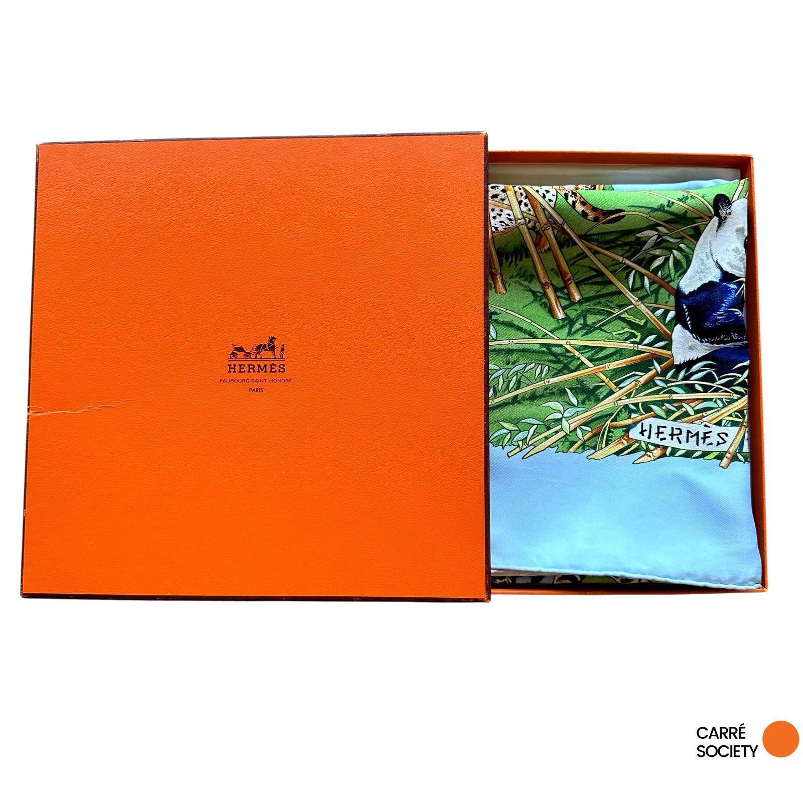 Hermès Sichuan scarf – Robert Dallet – With box